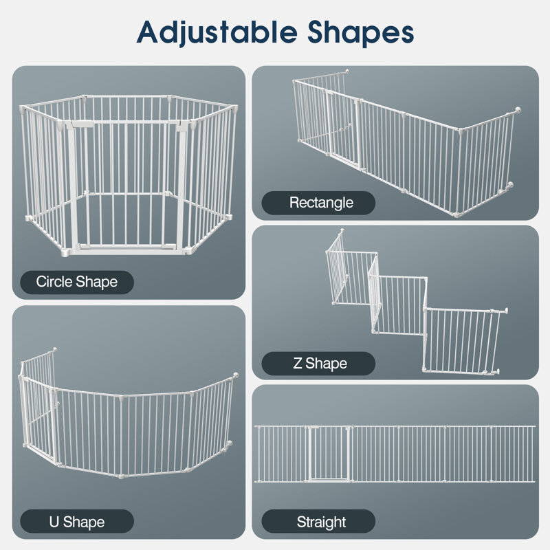 Circle dog gate best sale